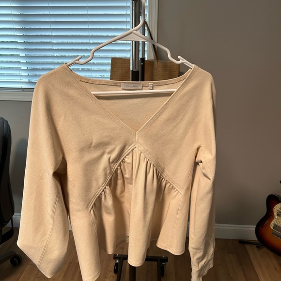 Rebecca Taylor Long Sleeve Trapeze Top - size medium